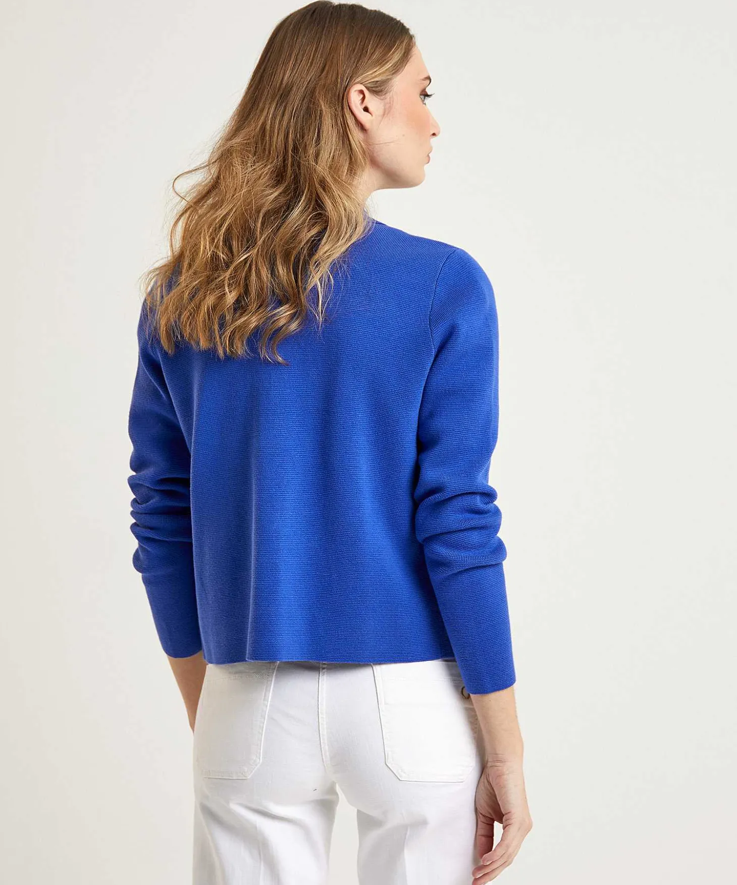 * Blazer Chaleco Corto Puntaknit