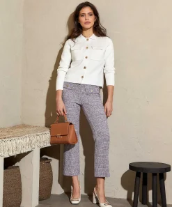 * Blazer Chaleco Corto Puntaknit