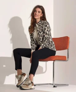 * Blazer Chaleco Pantera Lurex