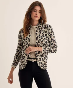 * Blazer Chaleco Pantera Lurex