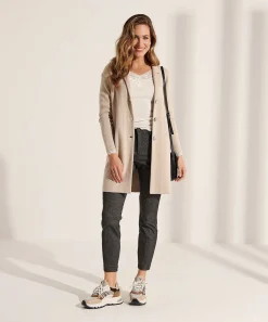 * Blazer Chaleco Puntaknit Largo