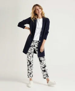 * Blazer Chaleco Puntaknit Largo