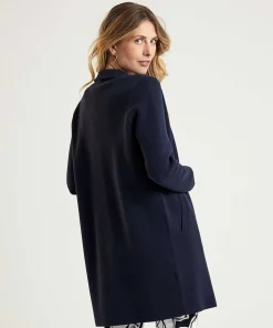 * Blazer Chaleco Puntaknit Largo