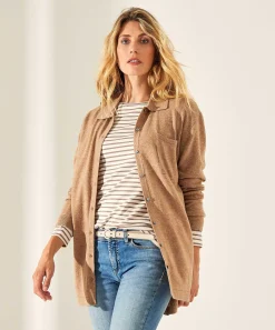 * Blusa Cardigan Largo