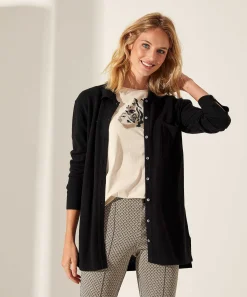 * Blusa Cardigan Largo
