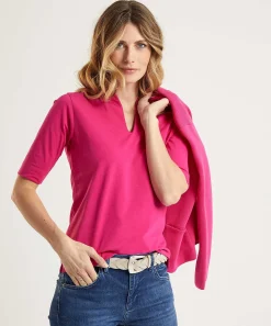 * Essentials Camisa Tulipan Manga Corta