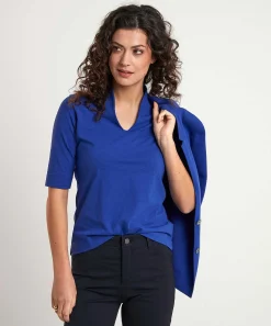 * Essentials Camisa Tulipan Manga Corta
