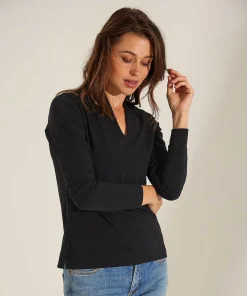 * Essentials Camisa Tulipan Manga Larga