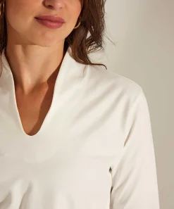 * Essentials Camisa Tulipan Manga Larga