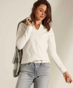 * Essentials Camisa Tulipan Manga Larga