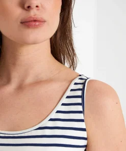 * Essentials Camiseta Sin Mangas Breton Stripe