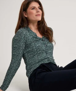 * Polo Blusa Mini Estampado De Cebra