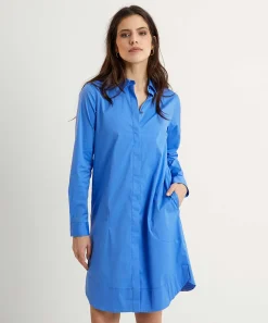 0039 Vestido Camisero Popelin Italia Gracia