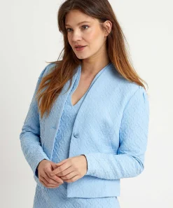 Americana Corta Kyra Jacquard Safi