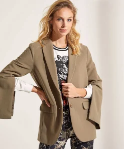 Americana Extragrande Con Manga Y Cremallera Summum