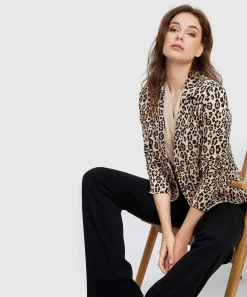 Americana Giulia E Tu Con Estampado Animal