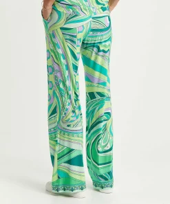 Ana Alcazar Pantalon Slinky Palazzo Multicolor