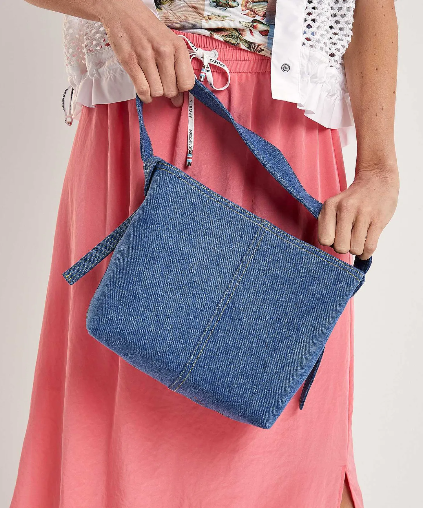 Beck Sondergaard Bolso De Hombro Denim Denima Fraya