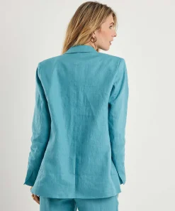 Blazer Extragrande De Lino Emotions