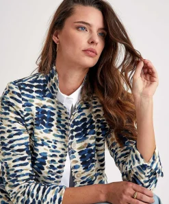 Blazer Giulia E Tu Con Estampado Integral