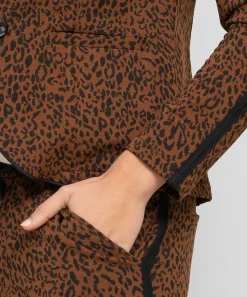 Blazer Giulia E Tu Estampado Animal
