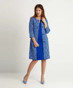 Blazer Largo Kyra Jacquard Christa