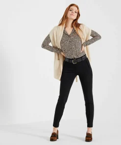 Blusa * De Punto Estampado Animal