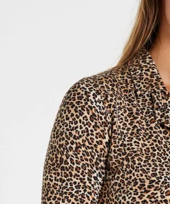 Blusa * De Punto Estampado Animal