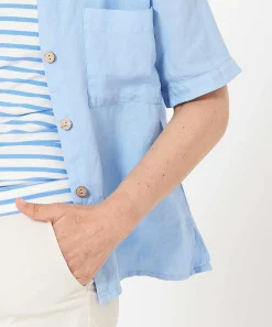 Blusa * Lino Manga Corta