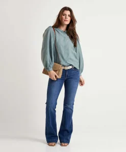 Blusa By-Bar Manga Abullonada Rikki Geo