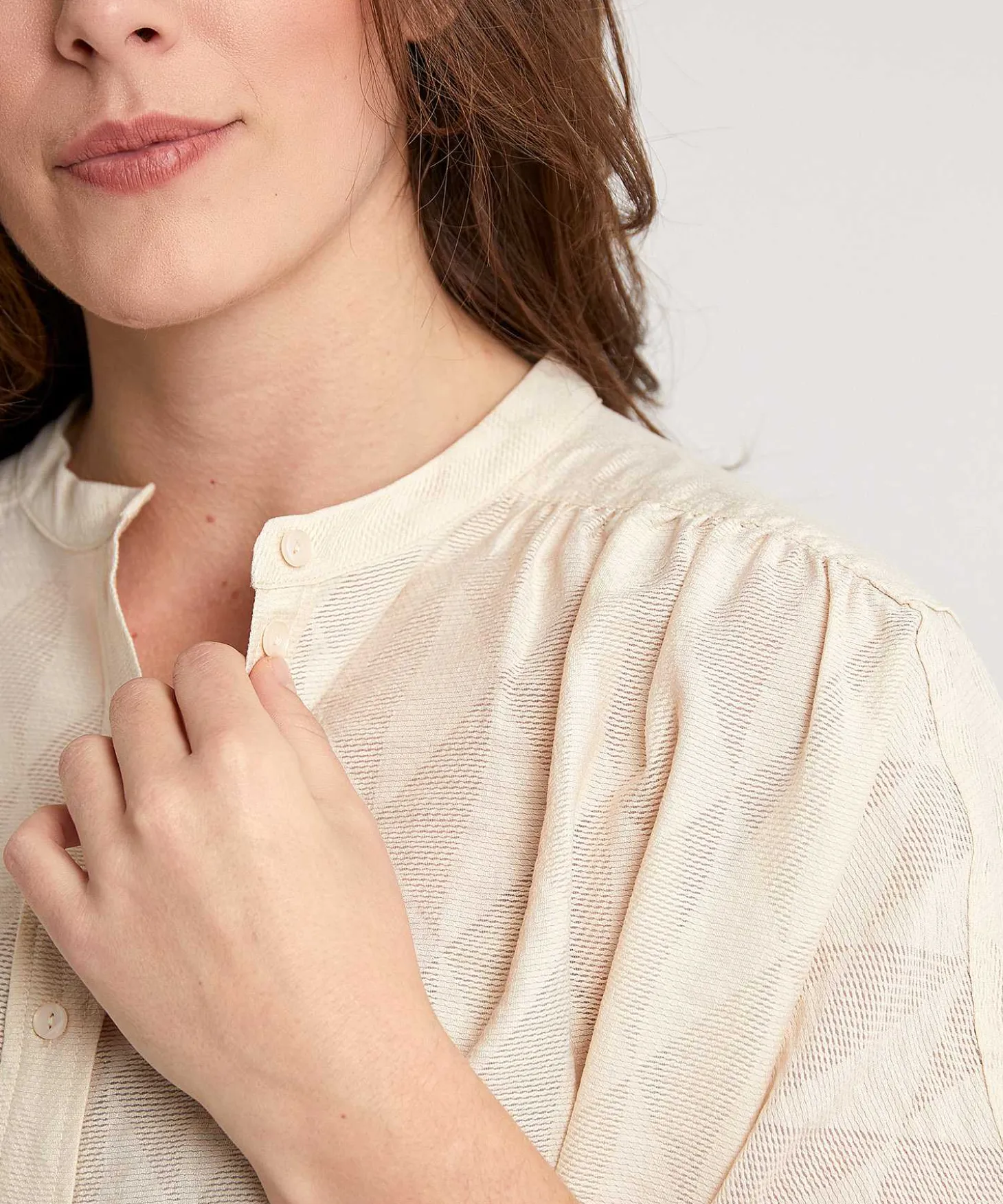 Blusa By-Bar Manga Corta Axel Geo
