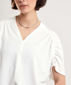 Blusa Caroline Biss Con Hombros Descubiertos
