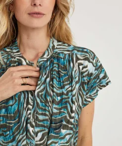 Blusa Con Estampado De Cebra Emotions