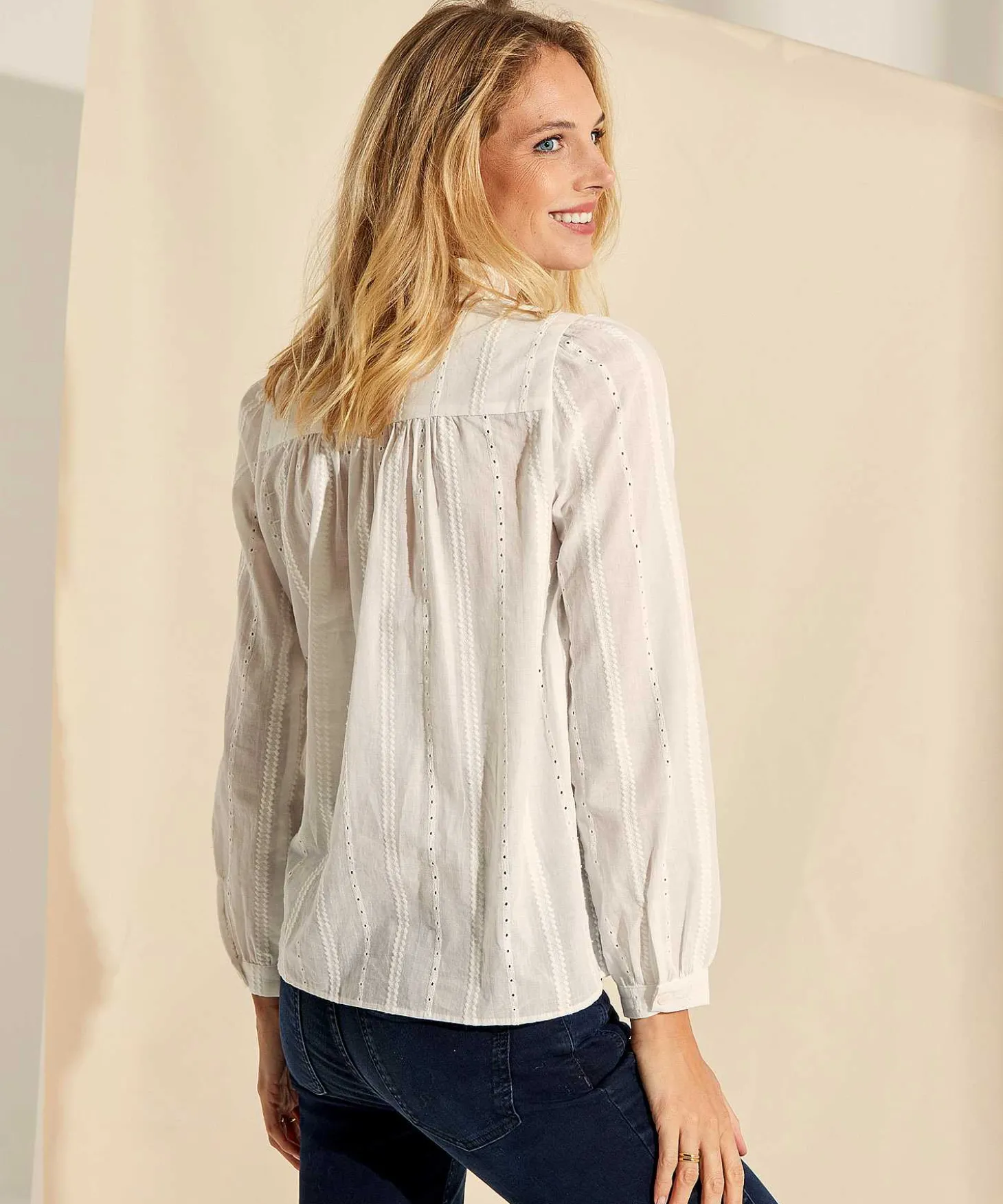 Blusa Con Volantes Giulia E Tu Ajour