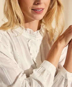 Blusa Con Volantes Giulia E Tu Ajour