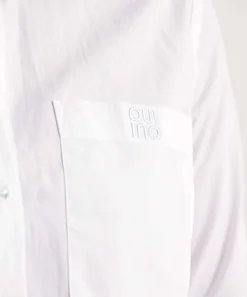 Blusa Corta De Popelina Oui