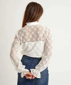 Blusa De Encaje Liu Jo