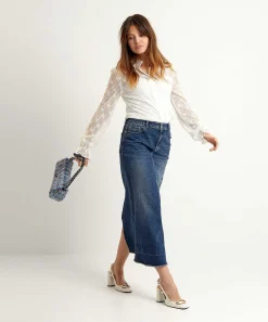Blusa De Encaje Liu Jo