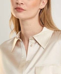 Blusa De Seda Angelegenheit De Herzen