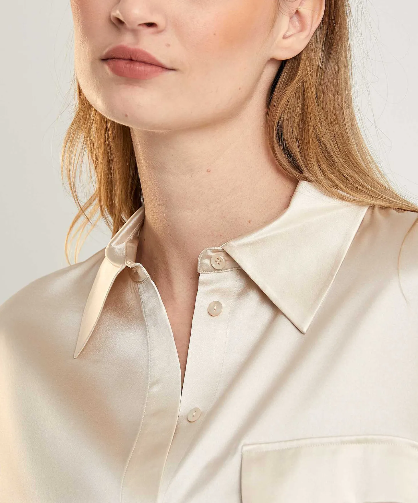 Blusa De Seda Angelegenheit De Herzen