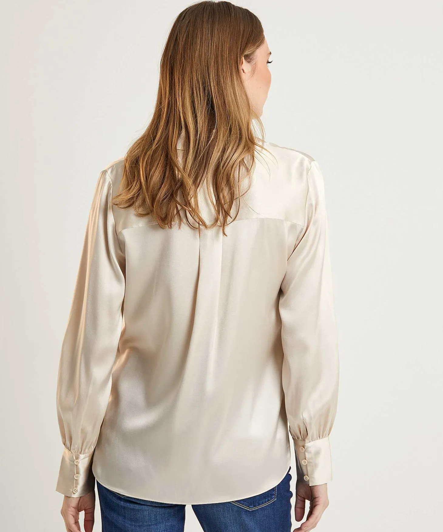 Blusa De Seda Angelegenheit De Herzen