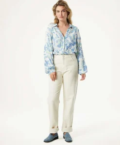 Blusa Fabienne Chapot Estampado Hojas Liv