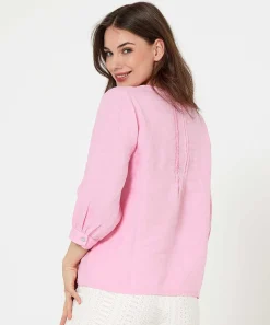 Blusa Giulia E Tu De Lino