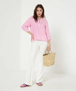 Blusa Giulia E Tu De Lino