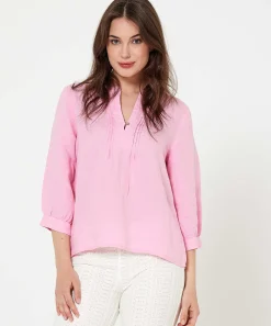 Blusa Giulia E Tu De Lino