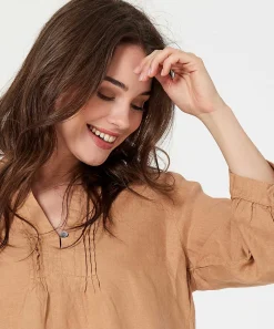 Blusa Giulia E Tu De Lino