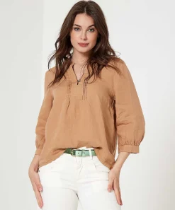 Blusa Giulia E Tu De Lino