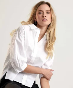 Blusa Giulia E Tu Manga Globo