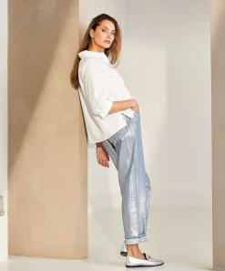 Blusa Giulia E Tu Manga Globo
