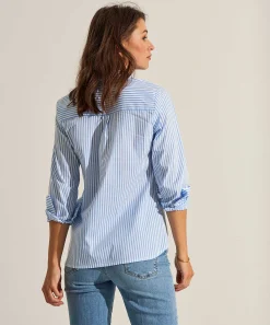 Blusa Giulia E Tu Popelina Rayas